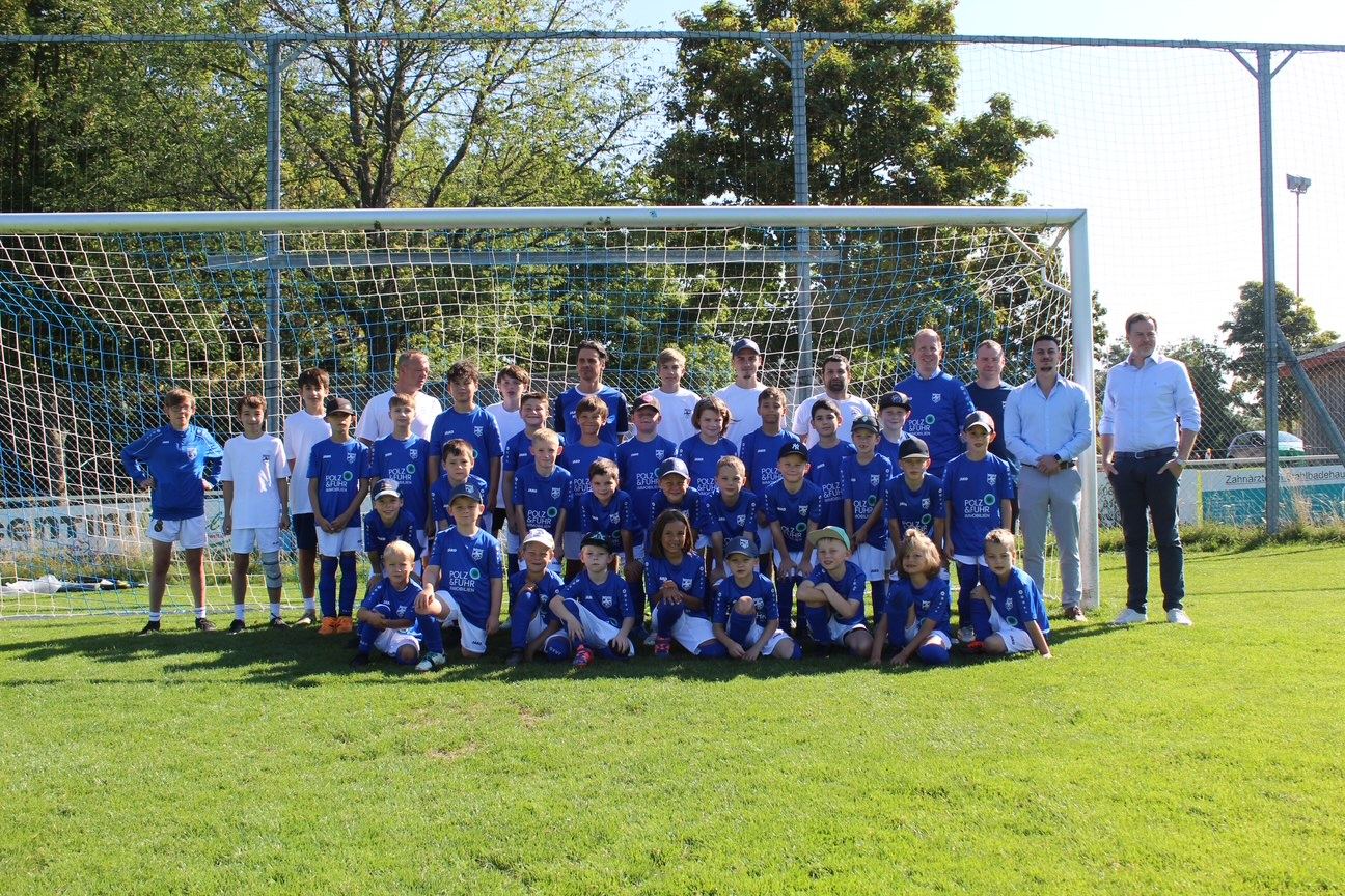 Gruppenfoto der Jugendabteilung