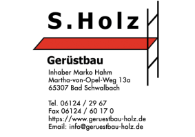 S Holz Gerüstbau